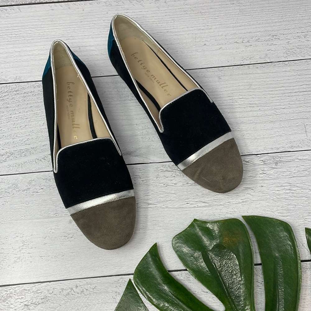 Bettye Muller Multicolored Slip On Loafers 6.5 S64